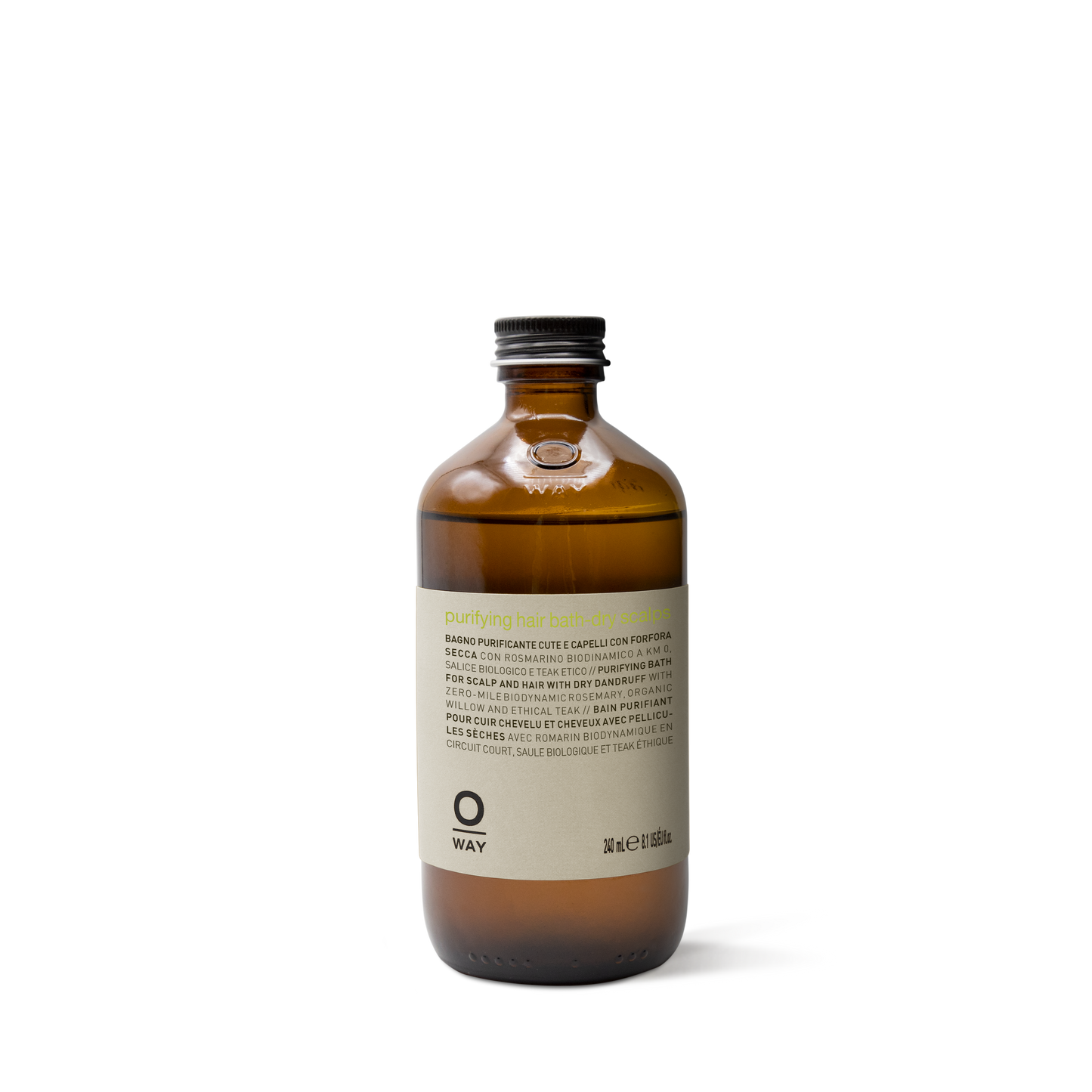 Oway purifying hair bath - dry scalp 240 ml