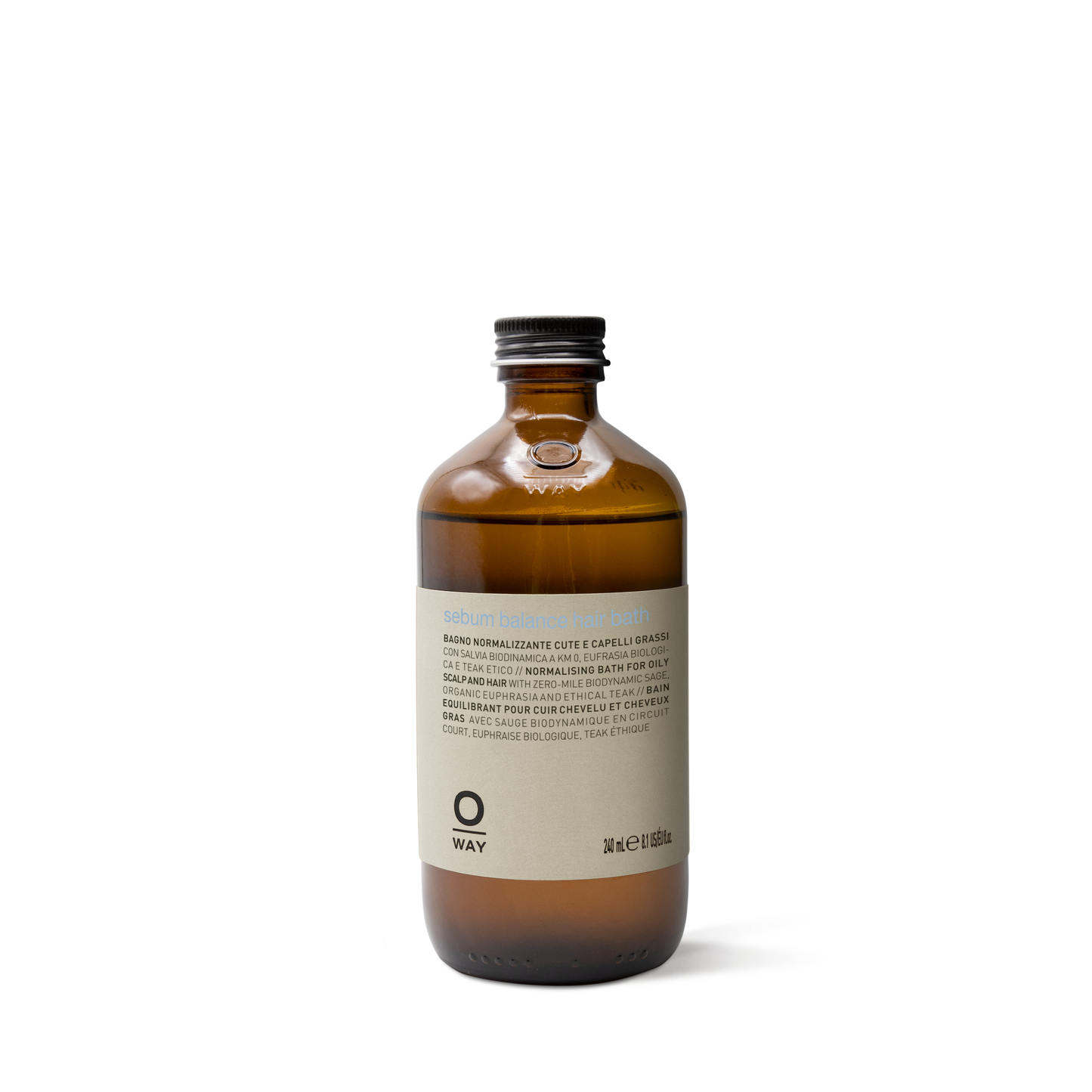 Oway sebum balance hair bath 240 ml