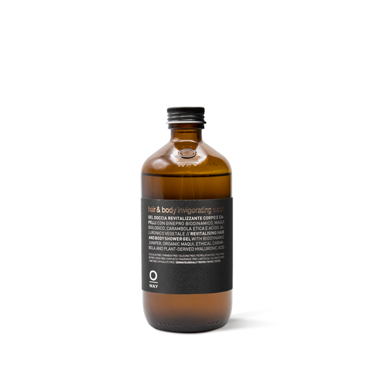 Oway hair & body invigorating wash 240 ml