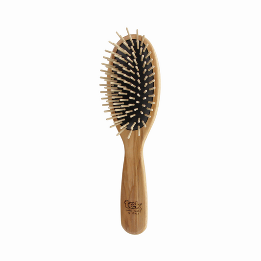 Tek Large Oval Brush with Short Pins